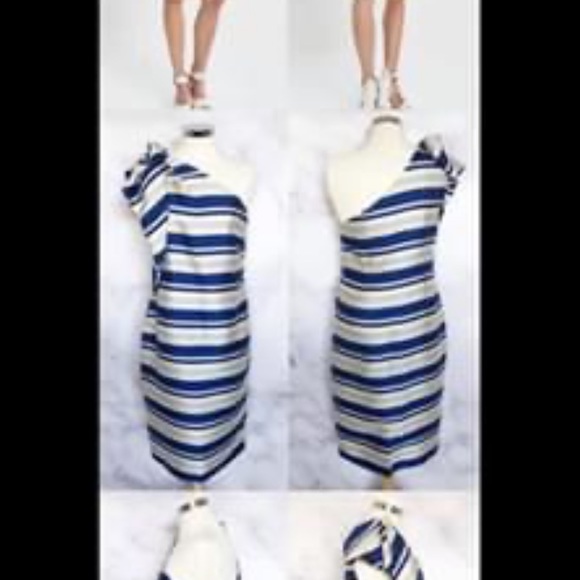 One shoulder Banana Republic dress - Picture 2 of 3